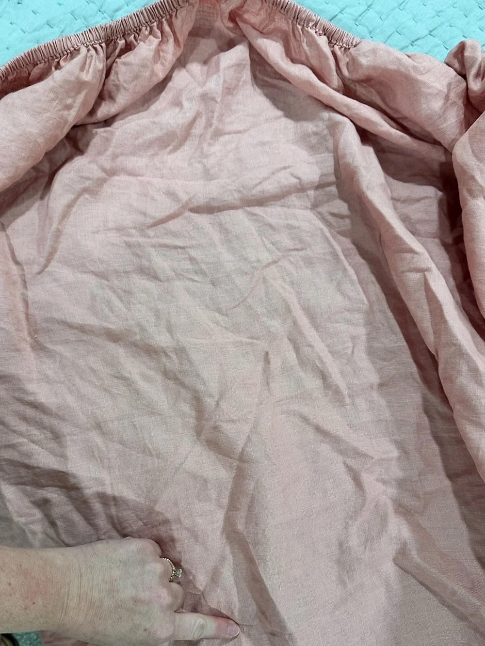 Soft Rose Cotton Sheet Set - Minimalist Bedding